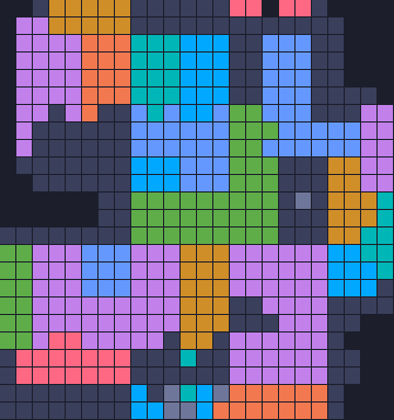 Color Block Jam level 788: screenshot of the board