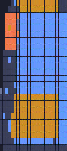 Color Block Jam level: screenshot of the board