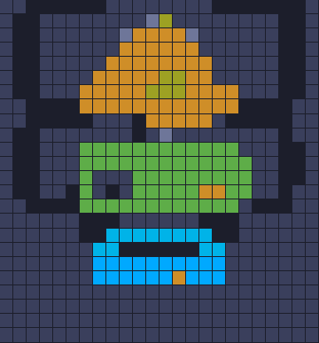 Color Block Jam level: screenshot of the board