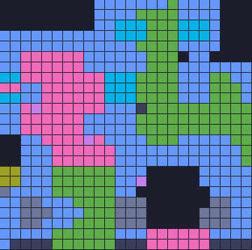 Color Block Jam level 1817: screenshot of the board