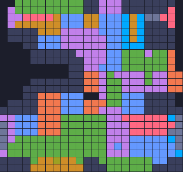 Color Block Jam level 1130: screenshot of the board