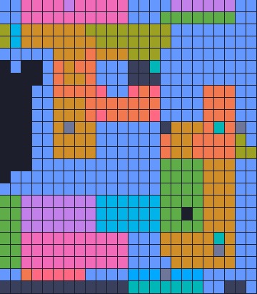 Color Block Jam level 1766: screenshot of the board
