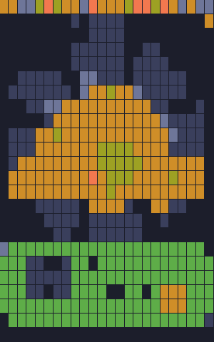 Color Block Jam level 1774: screenshot of the board