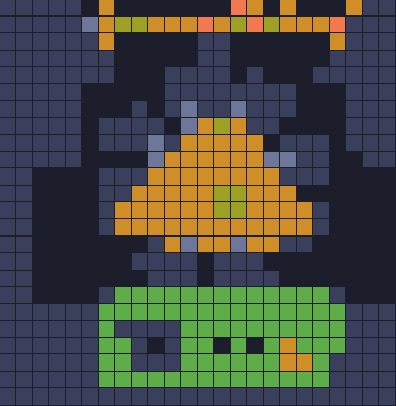 Color Block Jam level 1771: screenshot of the board