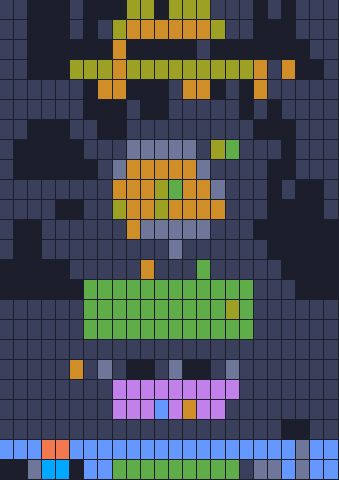 Color Block Jam level 1187 / 2060: screenshot of the board