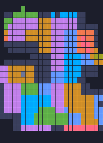 Color Block Jam level 581: screenshot of the board