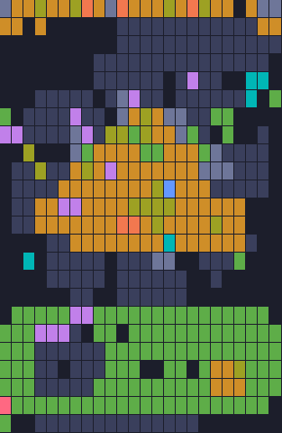 Color Block Jam level 1791: screenshot of the board