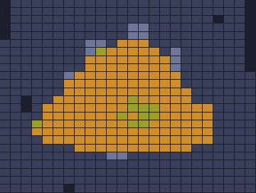 Color Block Jam level: screenshot of the board