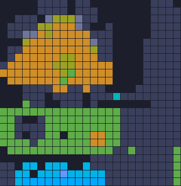Color Block Jam level 1816: screenshot of the board