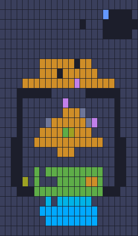Color Block Jam level 77: screenshot of the board