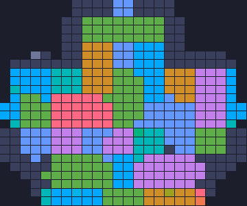 Color Block Jam level 563: screenshot of the board