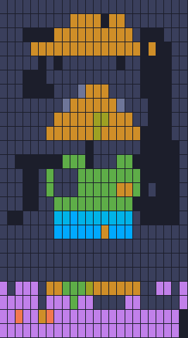 Color Block Jam level: screenshot of the board