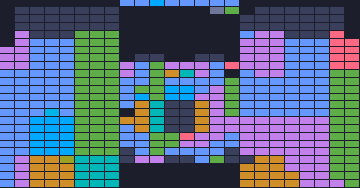 Color Block Jam level 181: screenshot of the board