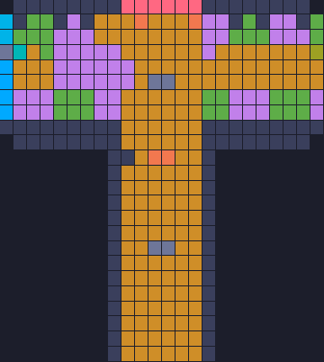 Color Block Jam level: screenshot of the board