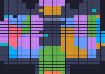 Color Block Jam level 952: screenshot of the board