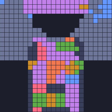 Color Block Jam level 31: screenshot of the board