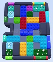 Color Block Jam level 539 / 1216 / 1433: screenshot of the board