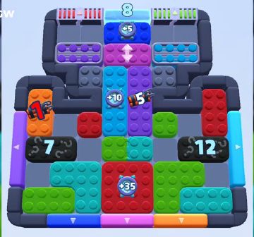 Color Block Jam level 1012 / 1013 / 1924: screenshot of the board