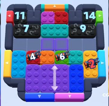 Color Block Jam level 930 / 1827: screenshot of the board