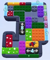Color Block Jam level 1148 / 1150: screenshot of the board
