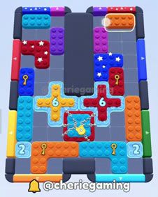 Color Block Jam level 516: screenshot of the board