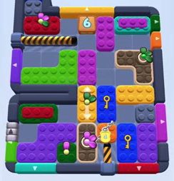 Color Block Jam level 1691 / 2681: screenshot of the board