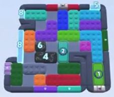 Color Block Jam level 1473 / 1474 / 1476 / 1433 / 1437 / 1438 / 2342: screenshot of the board