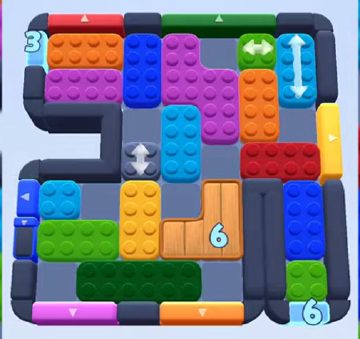 Color Block Jam level 681 / 1651: screenshot of the board
