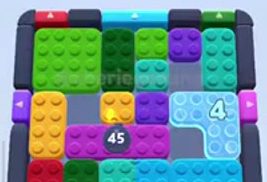 Color Block Jam level 531: screenshot of the board