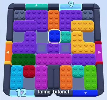 Color Block Jam level 421 / 815 / 1315: screenshot of the board