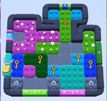 Color Block Jam level 493 / 898 / 1387: screenshot of the board