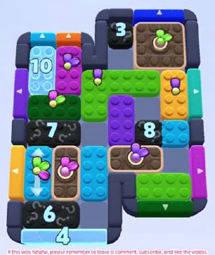 Color Block Jam level 1315 / 1316 / 1317 / 2222: screenshot of the board