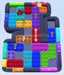 Color Block Jam level 925 / 933 / 1781: screenshot of the board