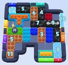 Color Block Jam level 1339 / 2246: screenshot of the board