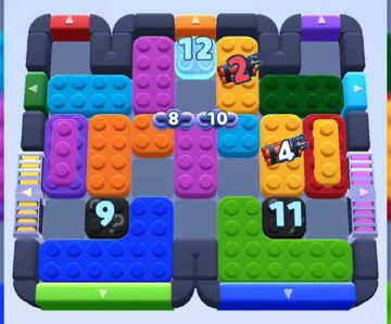 Color Block Jam level 786 / 773: screenshot of the board