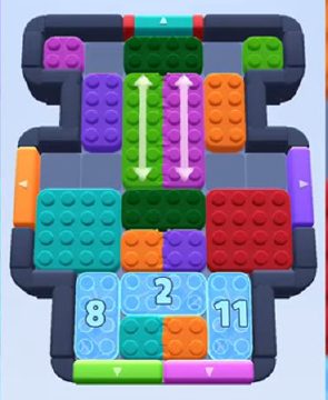 Color Block Jam level 481 / 903 / 1375: screenshot of the board