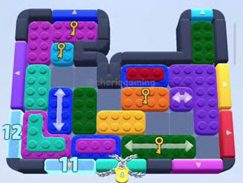 Color Block Jam level 714 / 712: screenshot of the board