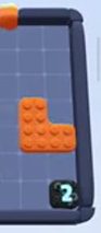 Color Block Jam level: screenshot of the board