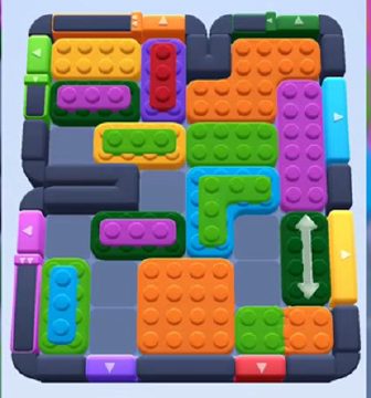 Color Block Jam level 622 / 1562: screenshot of the board