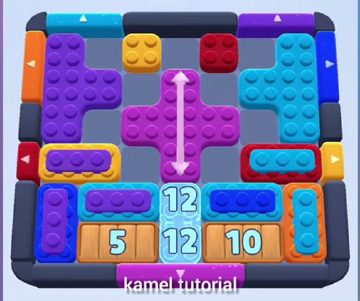 Color Block Jam level 443 / 837 / 1337 / 1734: screenshot of the board