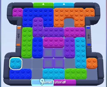 Color Block Jam level 487 / 895 / 1381: screenshot of the board