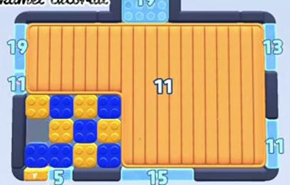 Color Block Jam level 1710 / 1858 / 2717: screenshot of the board