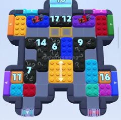 Color Block Jam level 847 / 1746: screenshot of the board