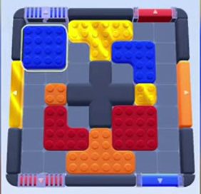 Color Block Jam level 107 / 106 / 495 / 945 / 1501: screenshot of the board
