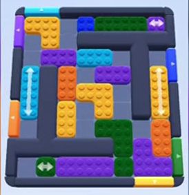 Color Block Jam level 137 / 525 / 975 / 1592: screenshot of the board