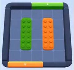 Color Block Jam level 2: screenshot of the board
