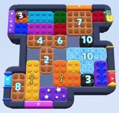 Color Block Jam level 1431 / 2340: screenshot of the board