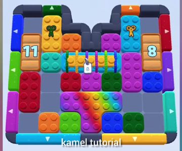 Color Block Jam level 294 / 470 / 682: screenshot of the board