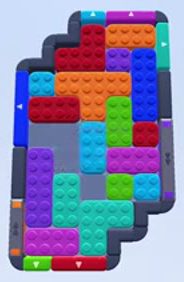 Color Block Jam level 402: screenshot of the board
