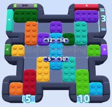 Color Block Jam level 658 / 1620: screenshot of the board